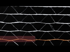 ベール網/プラスチック網作成のための二重針棒Raschelの編む機械