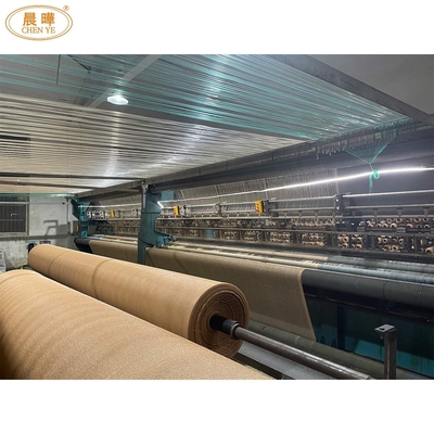 110' 作業幅HDPE プラスチック グリーンガーデン 日陰ネット オンラインサポートと製品のためのウォープ編み機