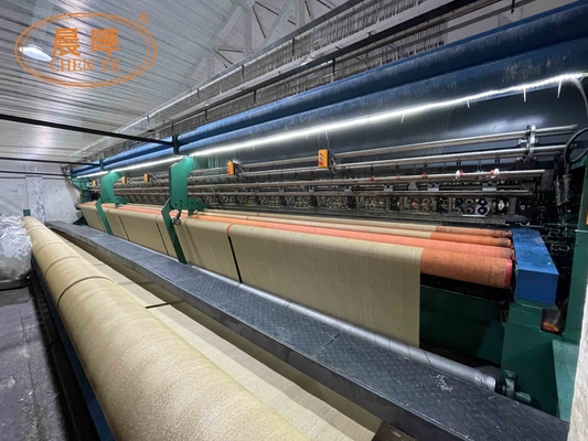 110' 作業幅HDPE プラスチック グリーンガーデン 日陰ネット オンラインサポートと製品のためのウォープ編み機