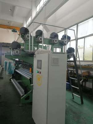 SRCP 防雹ネット製造用ラッセル経編機