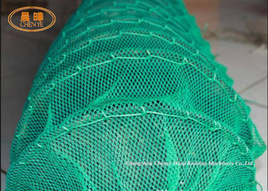 機械に閉まる単一の針棒をする漁網Raschelのゆがみの編む機械を連動させます